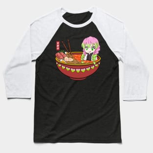 Ramen Mitsuri Kanroji Baseball T-Shirt